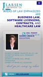 Mobile Screenshot of larsenlawoffices.com